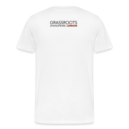 Grassroots Logo Shadow - Men's Premium T-Shirt