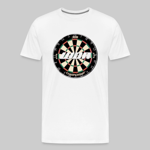 wda dartboard logo - Men's Premium T-Shirt