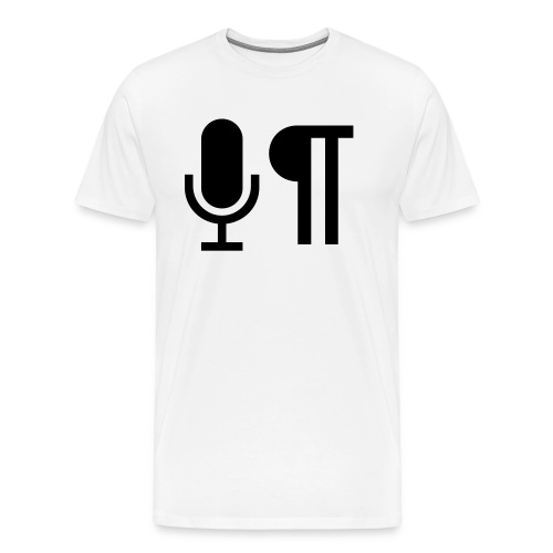 Logo der Shownot.es (@DieShownotes) - Männer Premium T-Shirt