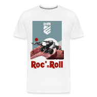 ''Roc'n Roll weiß'' - Männer Premium T-Shirt
