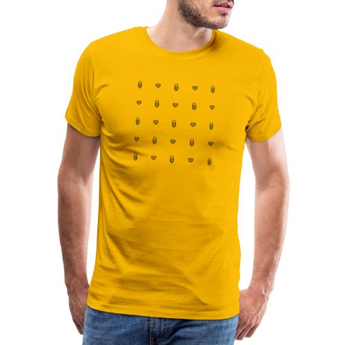 Schwarzwaldliebe 3 Prints - Männer Premium T-Shirt