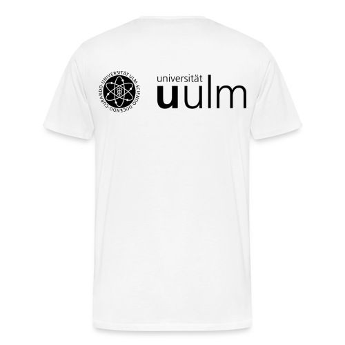 Logo schwarz (Druck nur auf Rücken) - Männer Premium T-Shirt