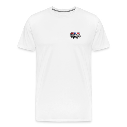 shortcarlogocol3dt - Premium T-skjorte for menn