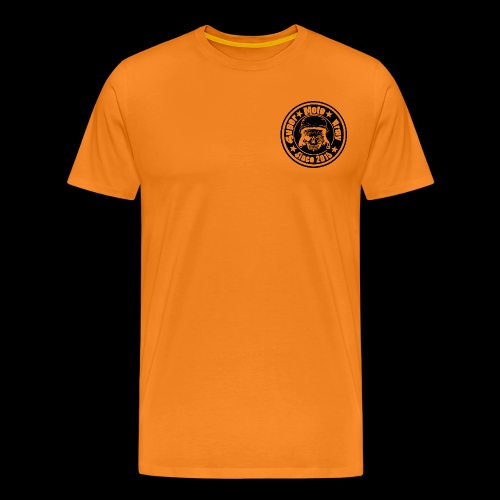 Logo Hoodie Vorne schwarz png - Männer Premium T-Shirt