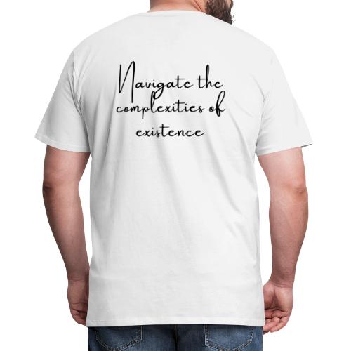 Navigate Life - Männer Premium T-Shirt