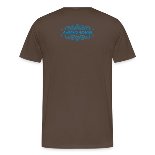 AR logo blue just trance png - Men's Premium T-Shirt