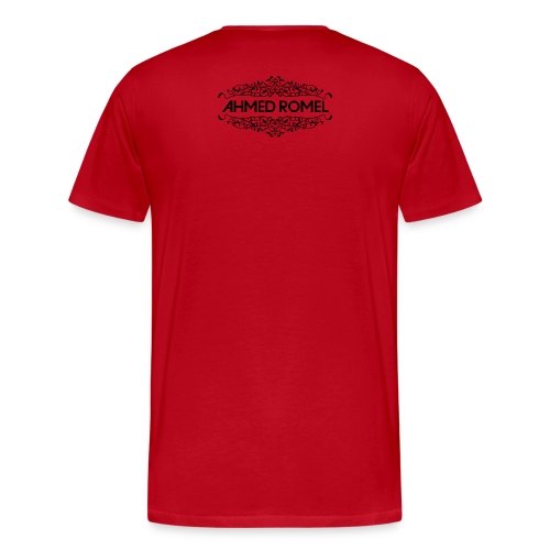 AR logo fulk black png - Men's Premium T-Shirt