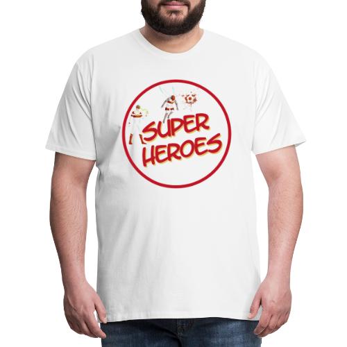 Logo Super Heroes - Männer Premium T-Shirt