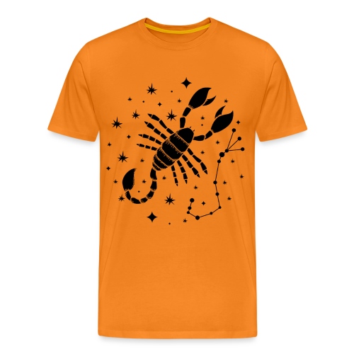 Sternzeichen Furchtloser Skorpion Oktober November - Männer Premium T-Shirt
