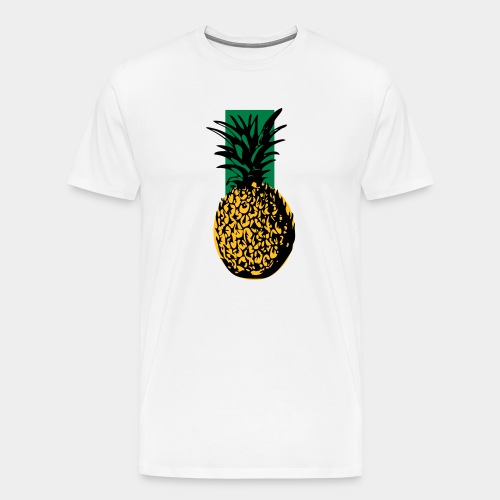 Ananas - Premium-T-shirt herr