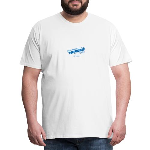 RoadFreightHeroes Logo BLUE - Männer Premium T-Shirt