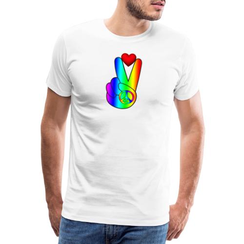 Peace Love NoWar - Männer Premium T-Shirt