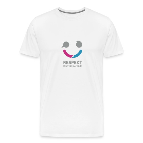 Logo Respekt Deutschland - Männer Premium T-Shirt