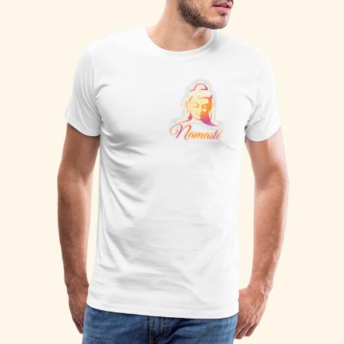 Buddha - Namasté - Männer Premium T-Shirt