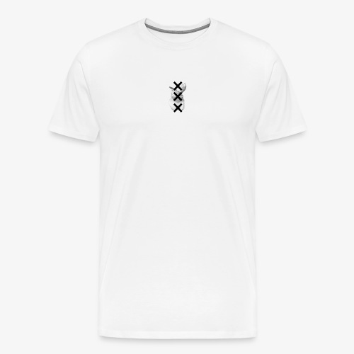 Ajax Clothing logo - Mannen Premium T-shirt