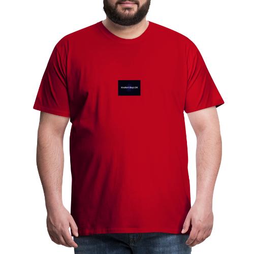 Klistermærke - Herre premium T-shirt