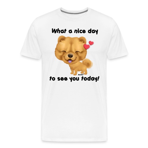 Miły dzień przez Niszczacy - Koszulka męska Premium