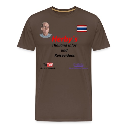 Herby´s Thailand Infos und Reisevideos - Männer Premium T-Shirt