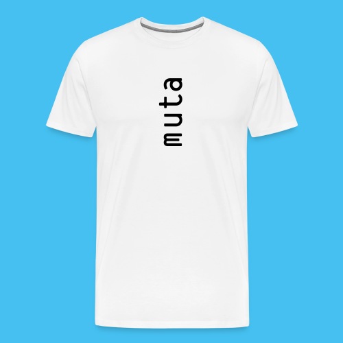 muta (weiss) - Männer Premium T-Shirt