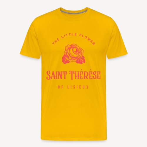SAINT THÉRÈSE OF LISIEUX - Men's Premium T-Shirt