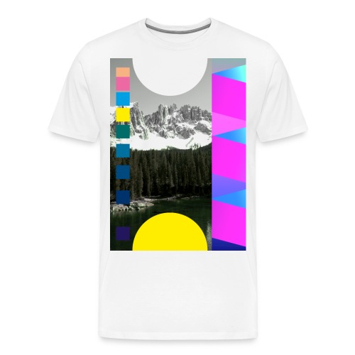 Landschaft - Männer Premium T-Shirt