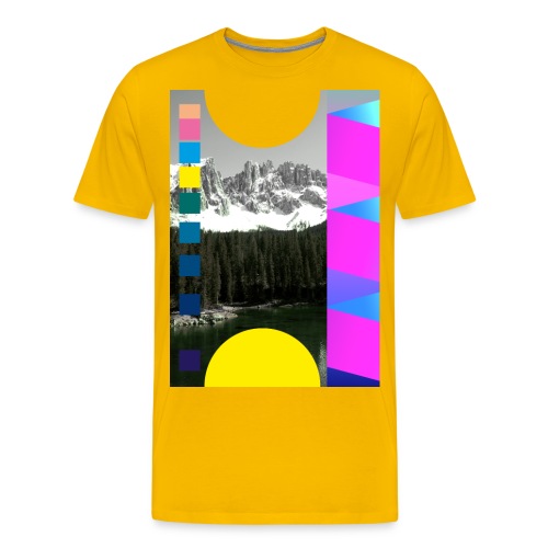 Landschaft - Männer Premium T-Shirt