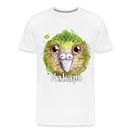 Kakapo - The thickest parrot in the world - Men's Premium T-Shirt