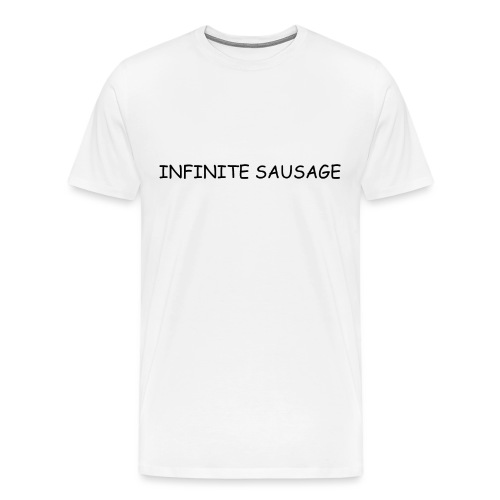 INFINITE SAUSAGE - Mannen Premium T-shirt