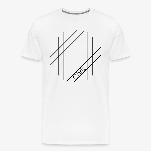 Chrix style Logo Noir - T-shirt Premium Homme