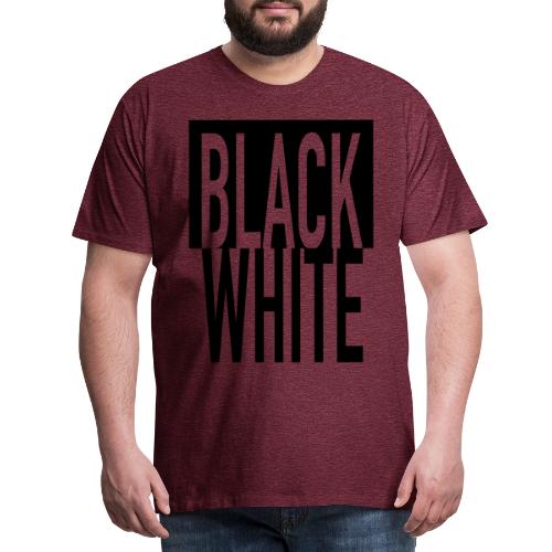 Black White - Männer Premium T-Shirt