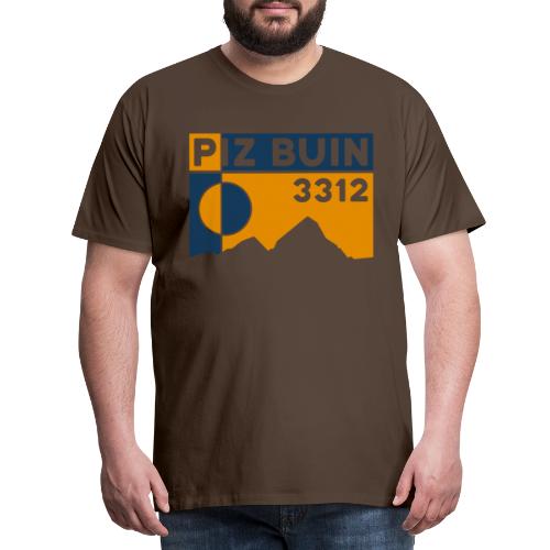 Berg Piz Buin Bergtour Tour Souvenir Andenken - Männer Premium T-Shirt