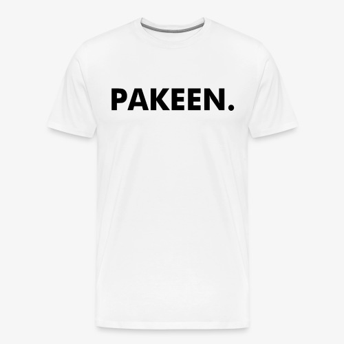 Pak Een Punt Horizontaal - Mannen Premium T-shirt