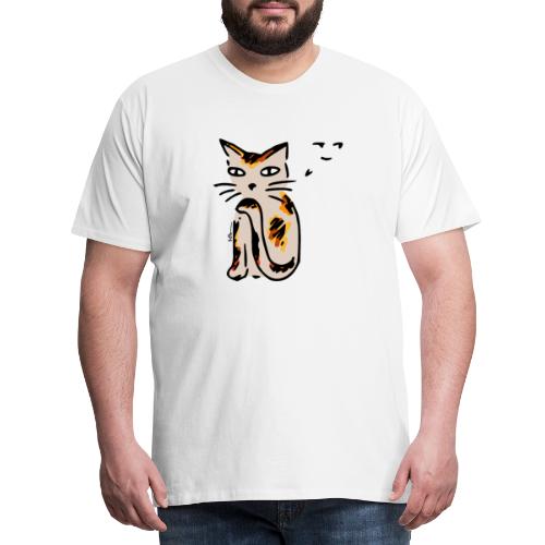 Hinterhältige Katze - Männer Premium T-Shirt