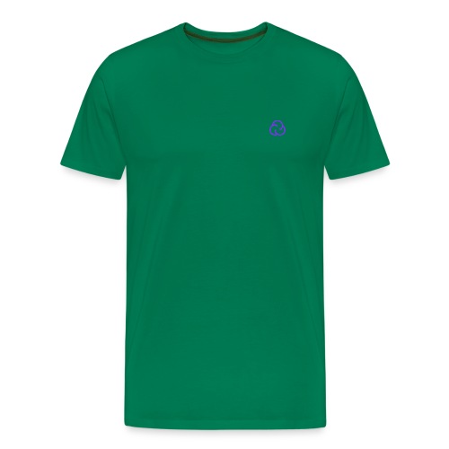 Kulte • Minimalistisches lila Logo - Männer Premium T-Shirt