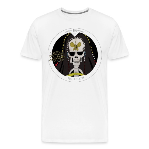 The Death | Der Tod Tarot Karte rund | Skorpion - Männer Premium T-Shirt
