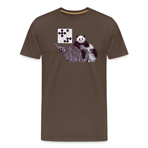 Panda 5x5 Seki - Men's Premium T-Shirt