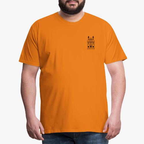 Speyer - Dom - Minimal - Classic Font - Männer Premium T-Shirt