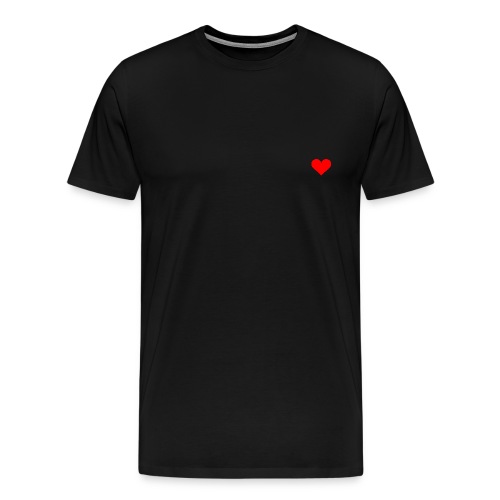 Simple Red Heart - Maglietta Premium da uomo