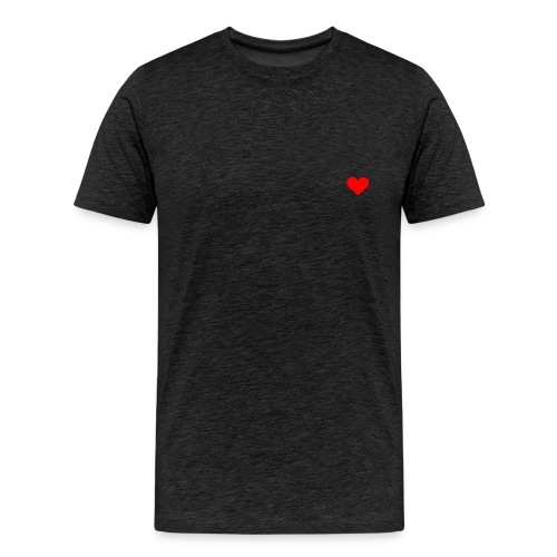 Simple Red Heart - Maglietta Premium da uomo