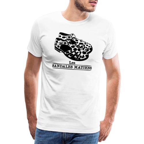 LES SANDALES MATIENS ! (chien) - T-shirt Premium Homme