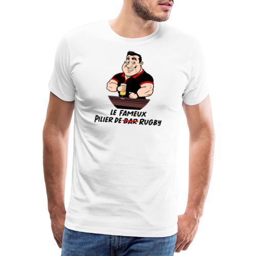 LE FAMEUX PILIER DE RUGBY ! - Men's Premium T-Shirt