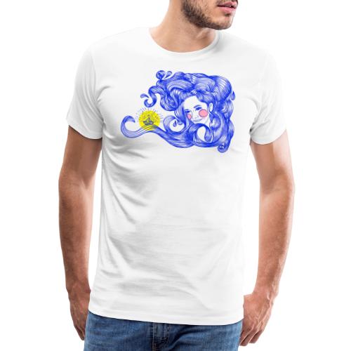 Water woman (blue) - Männer Premium T-Shirt