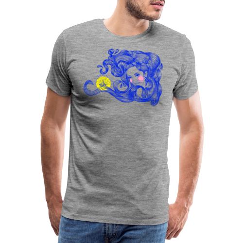 Water woman (blue) - Männer Premium T-Shirt
