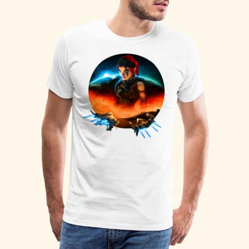 Pirate Galaxy Poster - Men's Premium T-Shirt