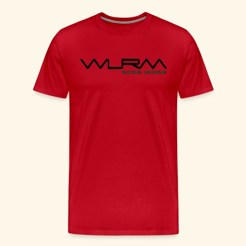 WLRM Schriftzug black png - Männer Premium T-Shirt