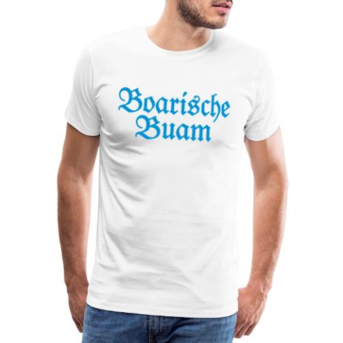 Boarische Buam (Blau) Bayern Männer Jungs - Männer Premium T-Shirt