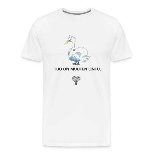 lintu - Miesten premium t-paita