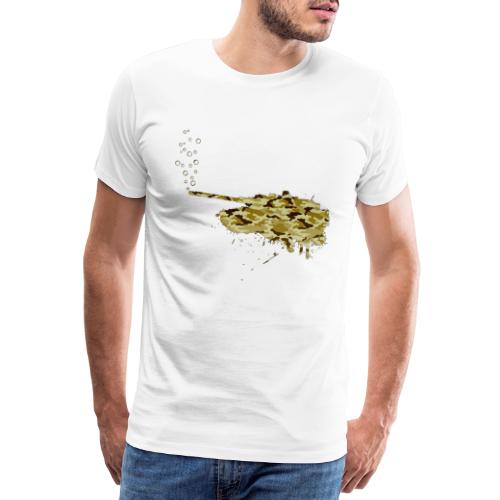 soap bubbles splash tank - Desert Camo - Männer Premium T-Shirt
