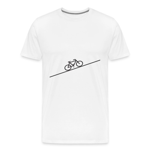 bike_climb.png - Men's Premium T-Shirt