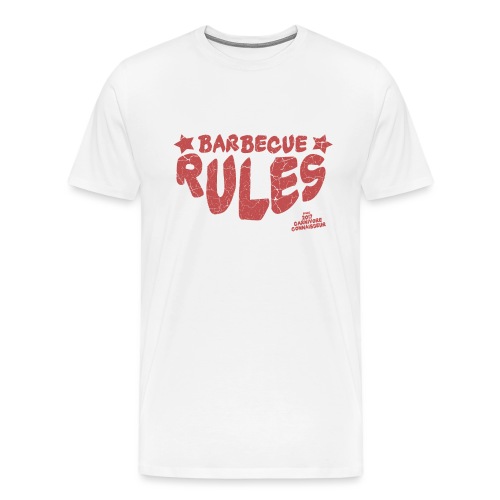 Barbecue Rules Grillshirt - Männer Premium T-Shirt